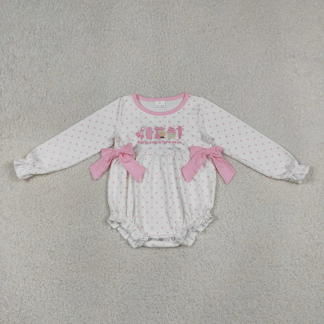 Sibling Baby Girls Boys Enbroidery Punpkin Duck Christmas Long Sleeve Bubble Romper
