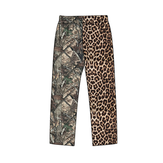 5.1 Kdis Girls Girls Realtree Camo x Leopard Print Split Pants Preorder