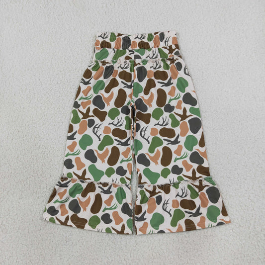 Sibling Kids Girls Hunting Camo Flare Pants