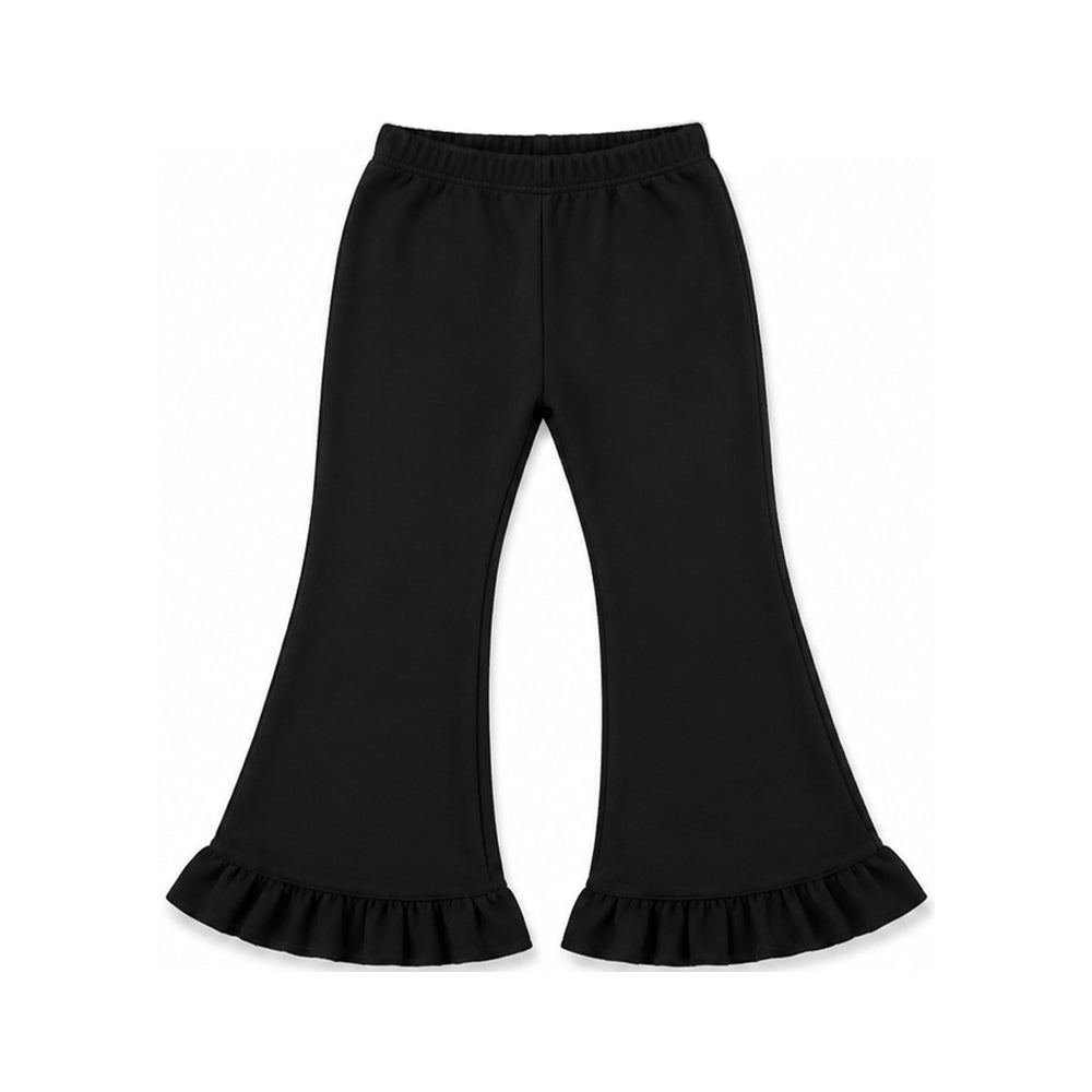 7.14 GLP3489 Preorder Black Bell Bottom Pants