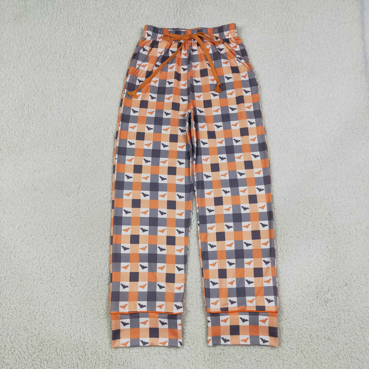Family Halloween Bat Pajama Set Dress Pants and Blanket