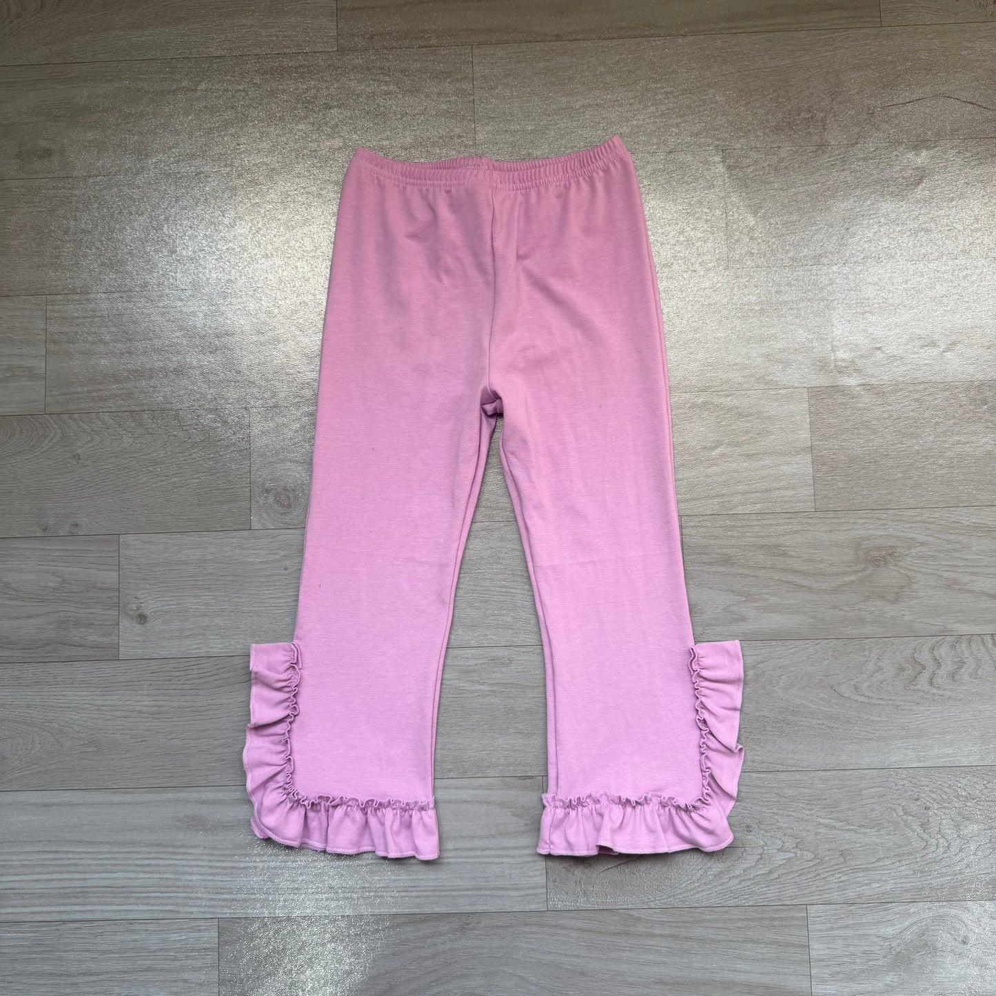8.19 Preorder Kids Girls Light Purple  Ruffle Pants