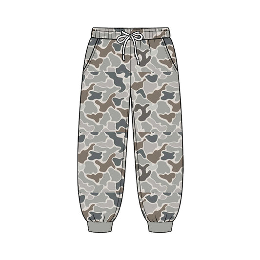 8.25  Preorder  Grey Camo Pocket Jogger Pants
