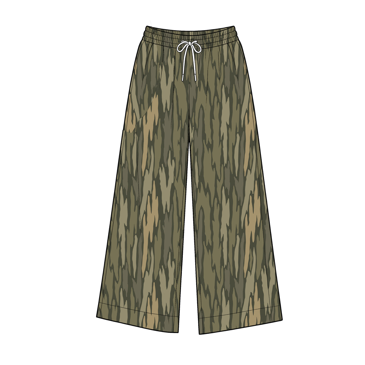8.31 P1238 Preorder Adult Camo Print Women Bottom Straight Yoga Pants