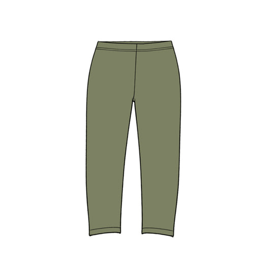 10.14 P1284 Preorder Green Active Girls Bottom Yoga Legging Pants