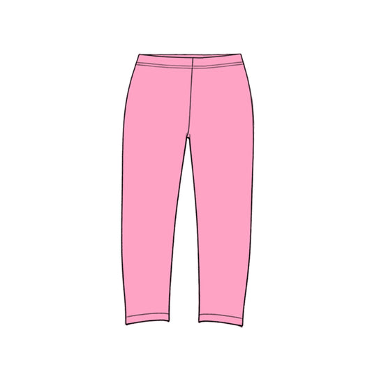 P1285 Preorder Kids Girls Pink Active Leggings