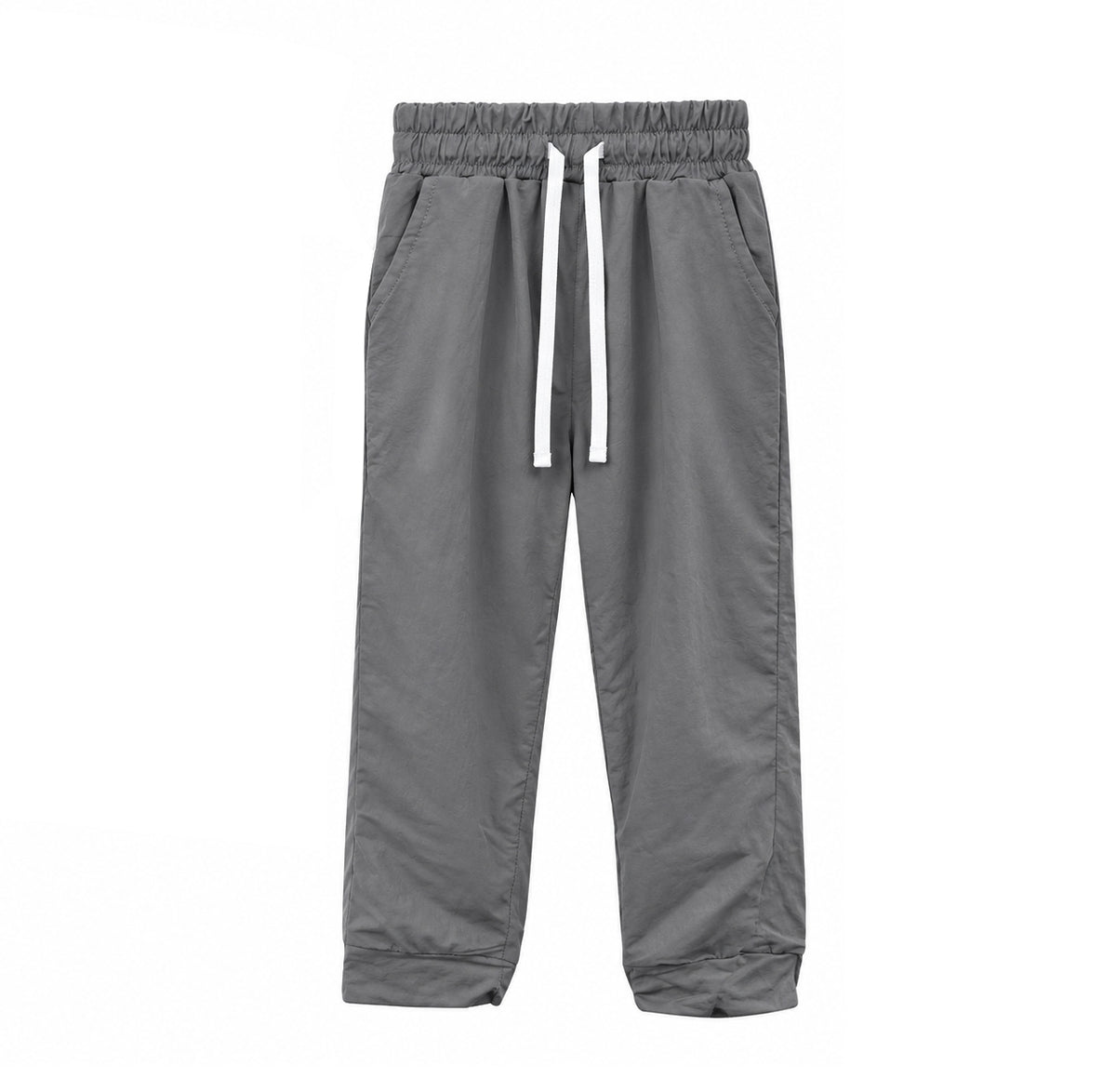 10.15 P1289 Preorder Grey Color Cotton Boys Bottom Pockets Pants