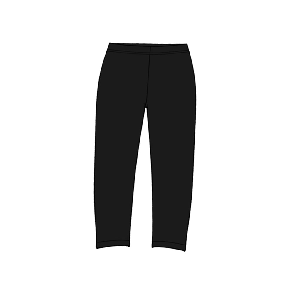 10.20 P1299 Preorder Black Active Girls Bottom Yoga Legging Pants