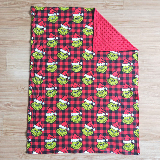 Cartoon Christmas blanket   6 B6-18