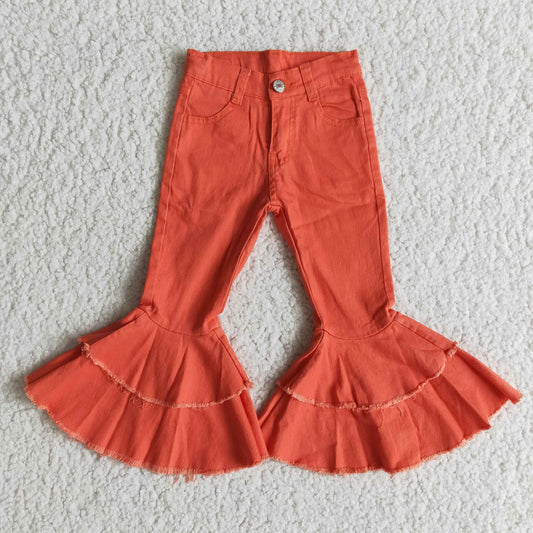 Bell bottom watermelon jeans        E12-19