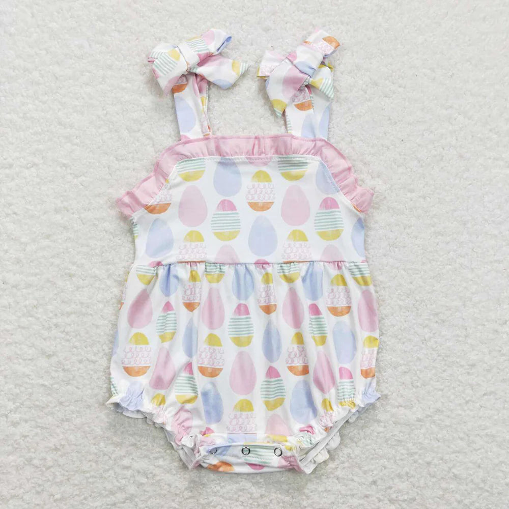 Sibling Boys Baby Girls Easter Eggs Spring Shorts Rompers Clothes Sets