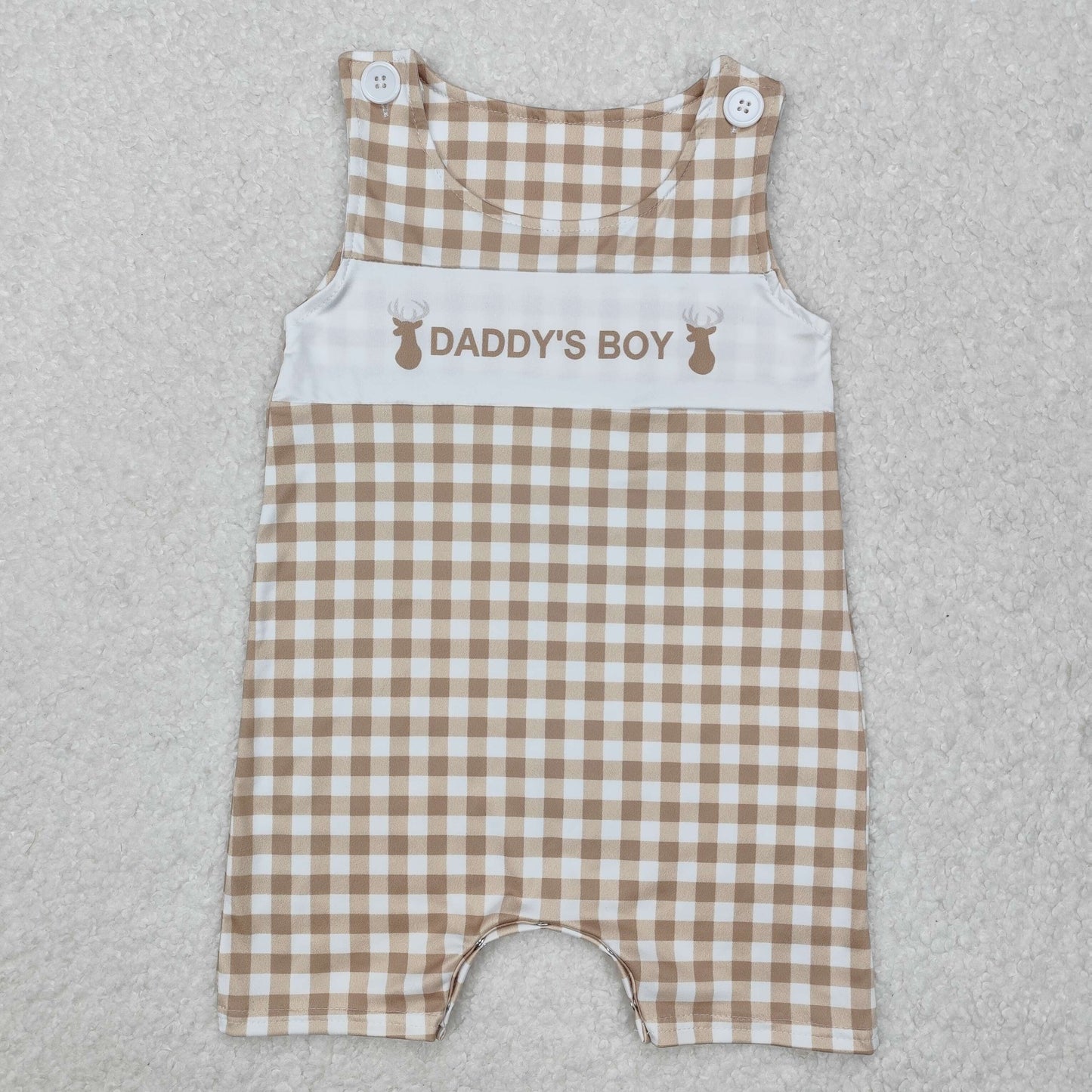 Daddy's Girl & Boy Sibling Shorts Set Dreess and Romper