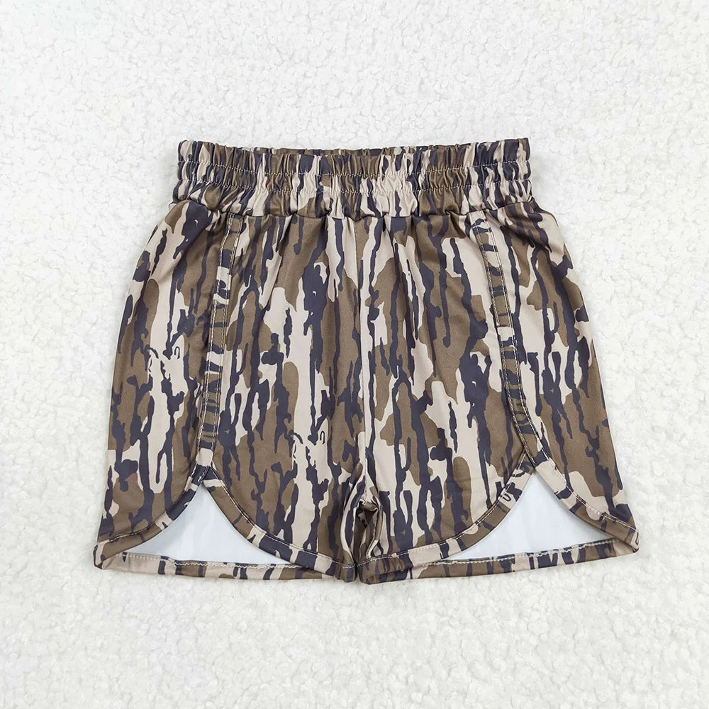 Sibling Baby Girls Camo Shorts