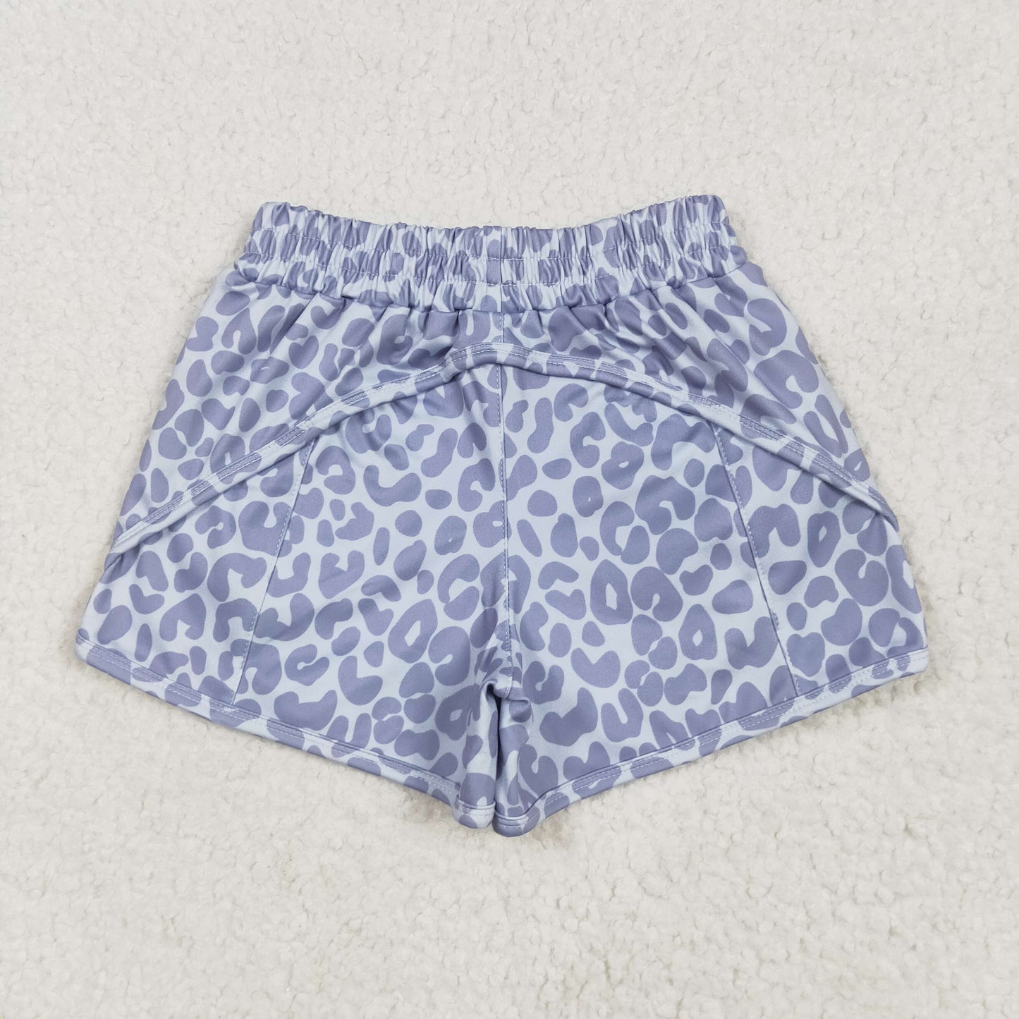 Mama and Me Colorful Leopard Sprinkles Yoga Active Shorts Bottoms