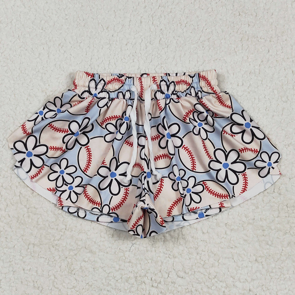 8 Colors Bows Leopard Girls Summer Bottom Flutter Shorts Sibling Matching Styles