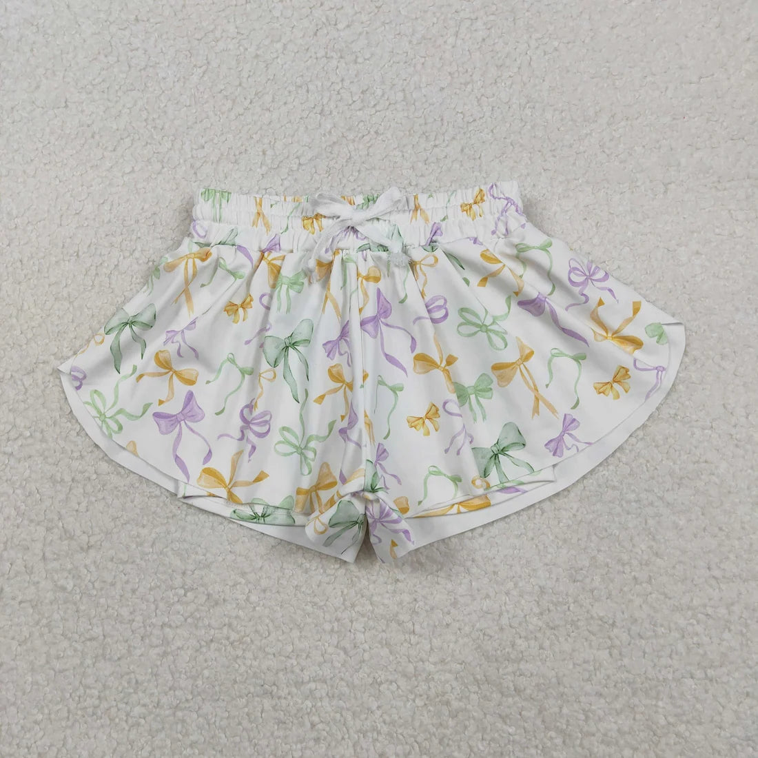 Sibling Toddler Girls Camo Leoaprd Ruffle Shorts Active Bottoms