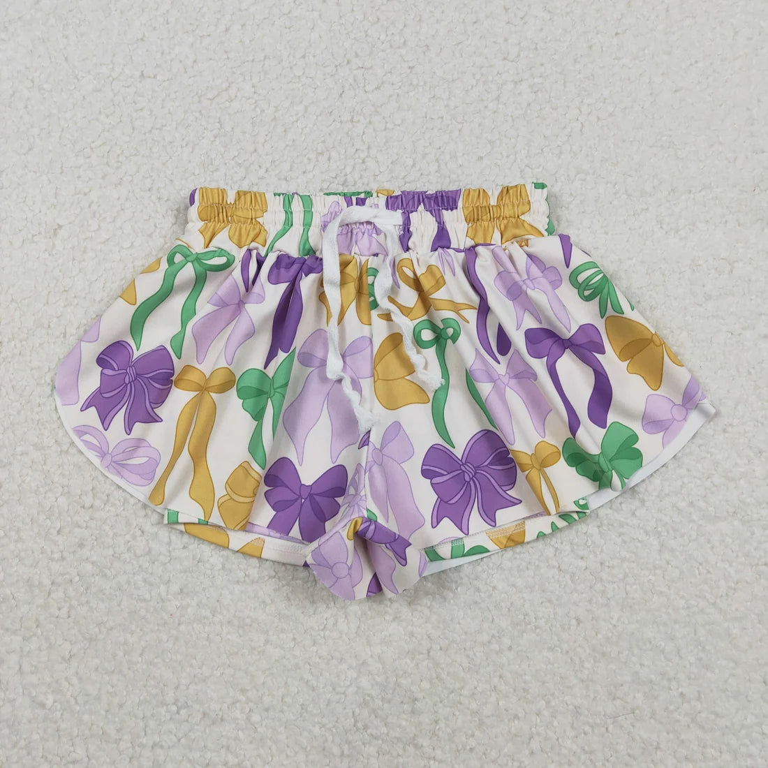 Sibling Toddler Girls Camo Leoaprd Ruffle Shorts Active Bottoms