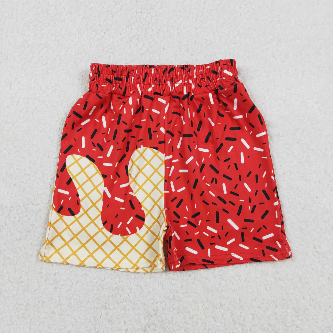 Sibling Baby Boys Drip Sprinkles Team Shorts Bottom