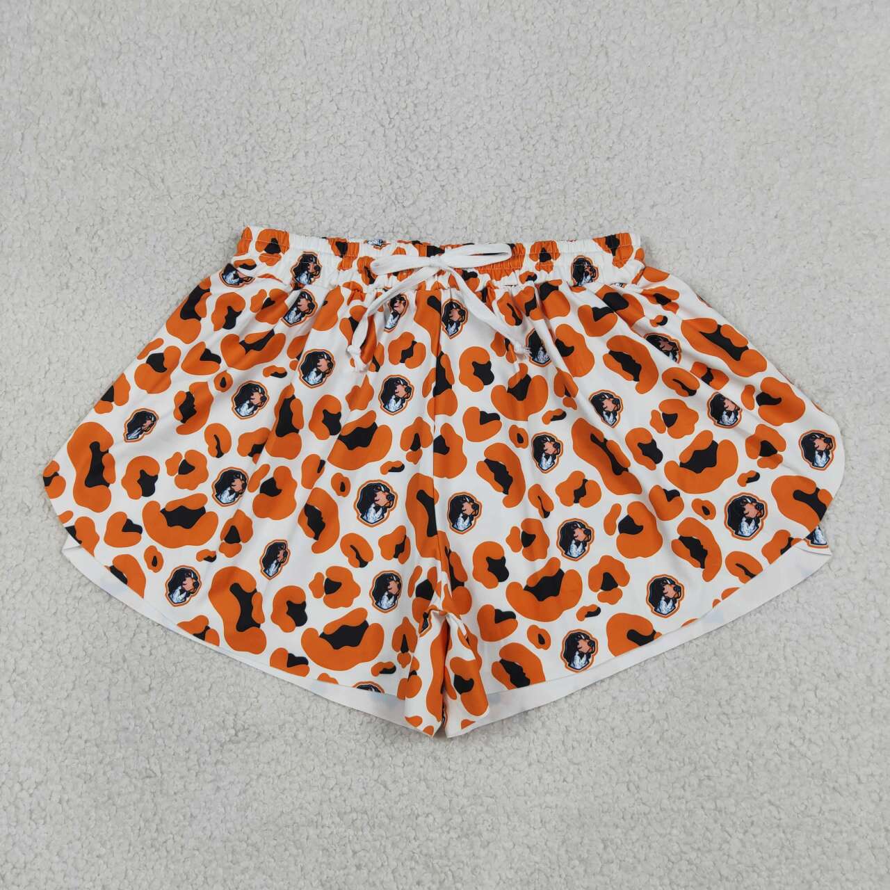Sport Team Mommy and Me Bottom Summer Yoga Flutter Shorts Family Wear