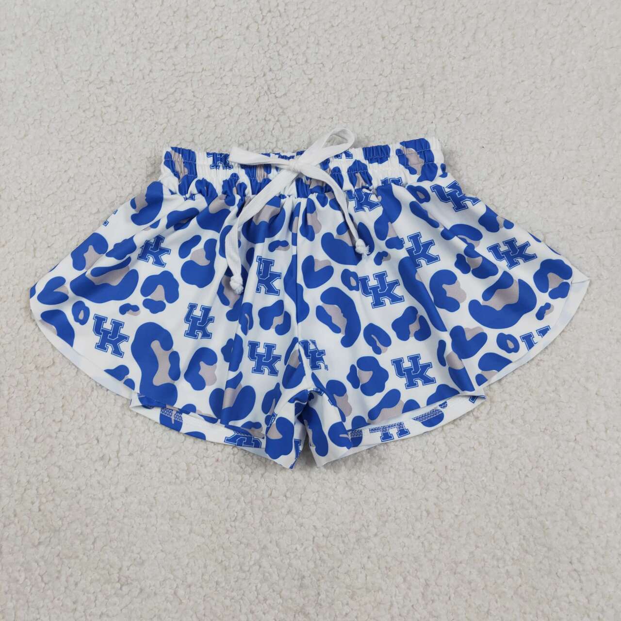 Sport Team Mommy and Me Bottom Summer Yoga Flutter Shorts Family Wear