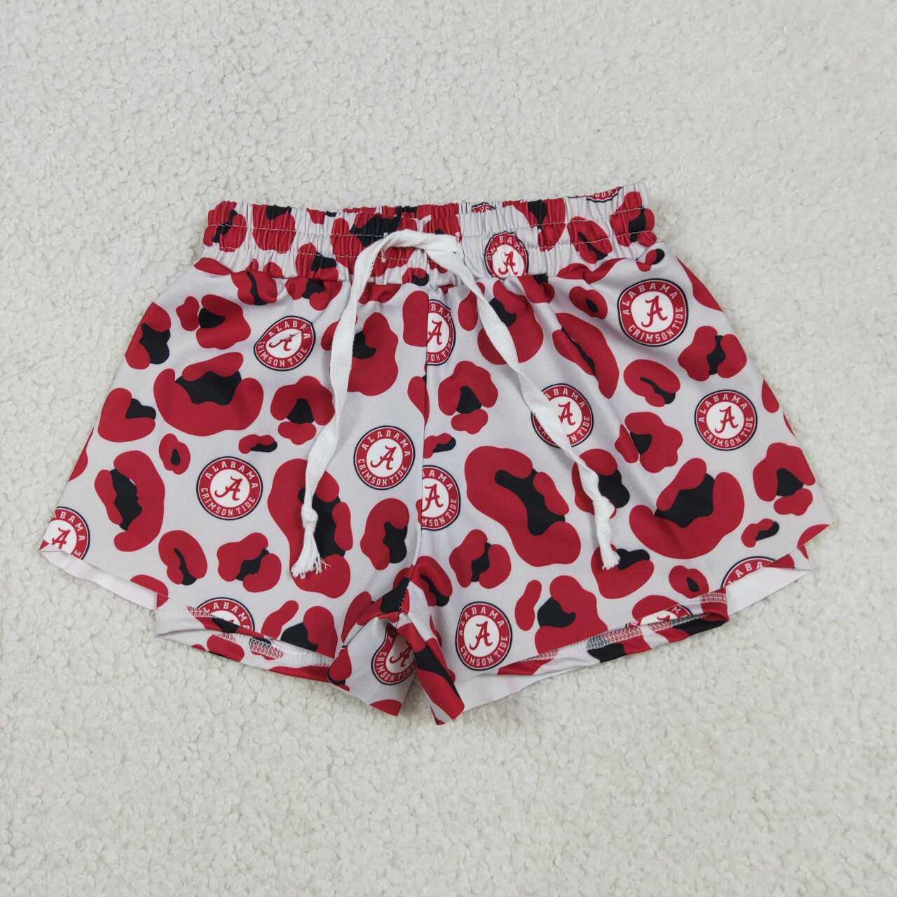 Sport Team Mommy and Me Bottom Summer Yoga Flutter Shorts Family Wear