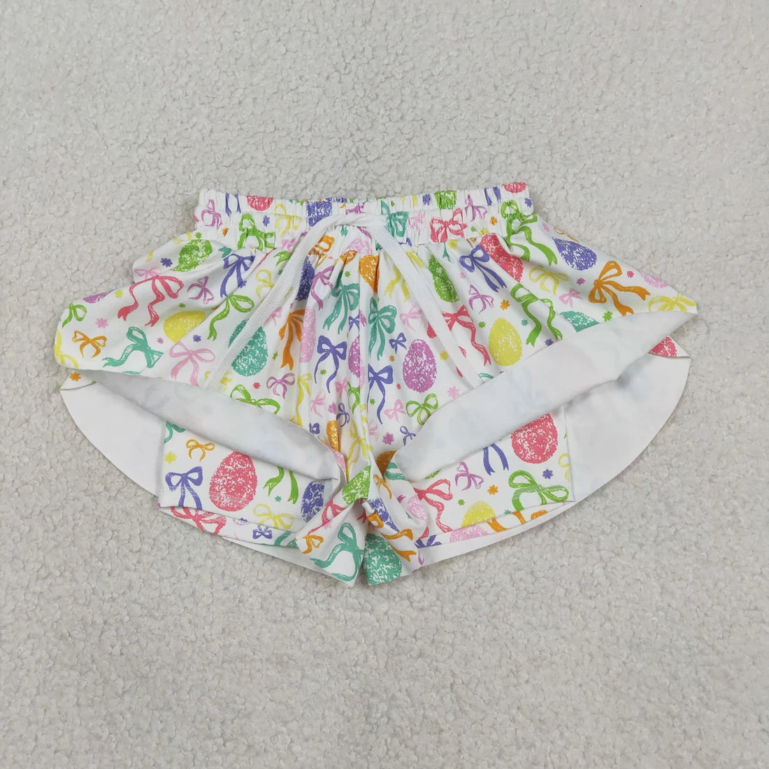 Sibling Toddler Girls Camo Leoaprd Ruffle Shorts Active Bottoms