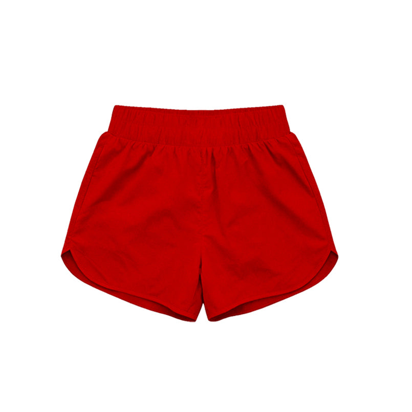 4.15  Kids Girls Red Active  Shorts Preorder