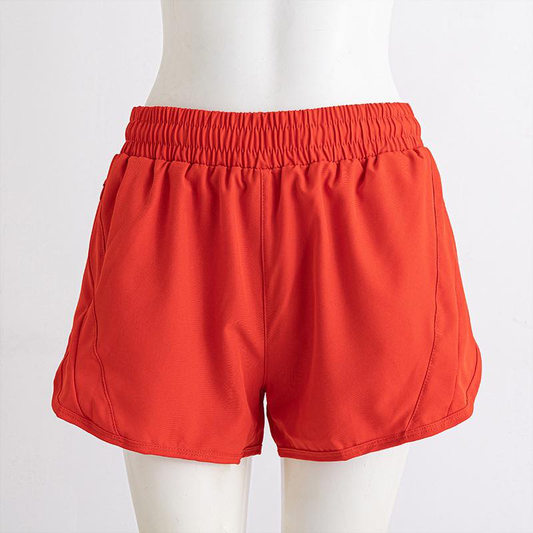 4.29 Kids Girls Orange Elastic Waist Active Shorts Preorder