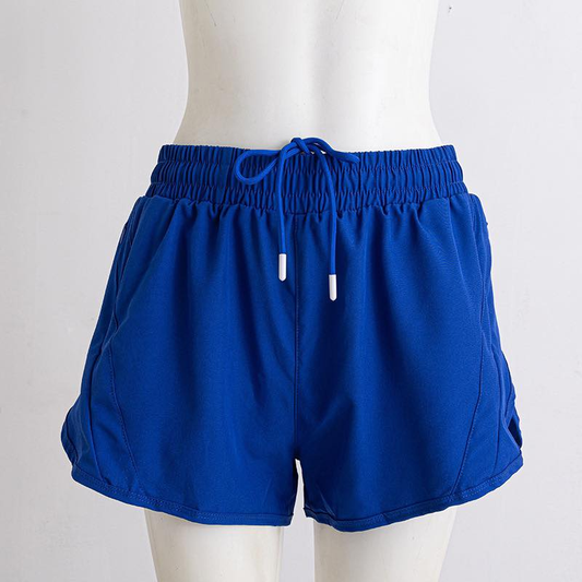 4.29 Kids Girls Royal Blue Elastic Waist Active Shorts Preorder