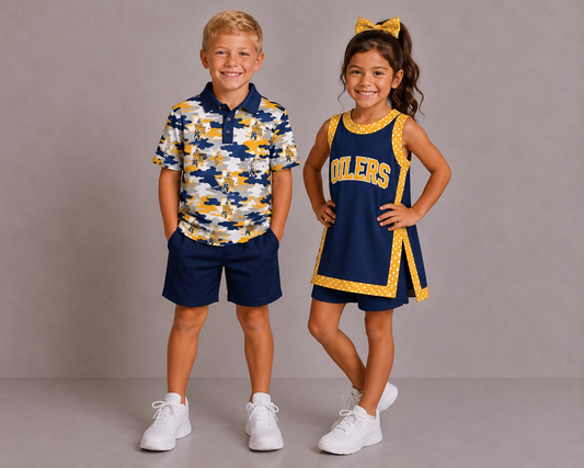 (Custom Design Preorder MOQ 5)  Teams West Hardin Print Boys Girls & Man Clothes Family Matching Wear