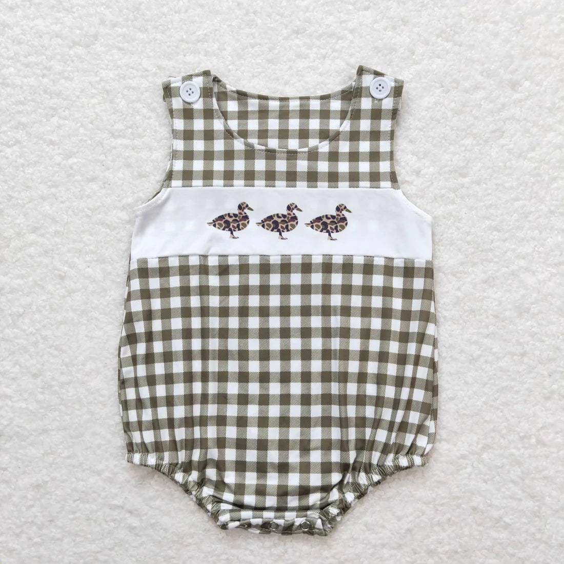 Baby Girls Leopard Duck Sibling Summer Shorts Outfits Clothes Set