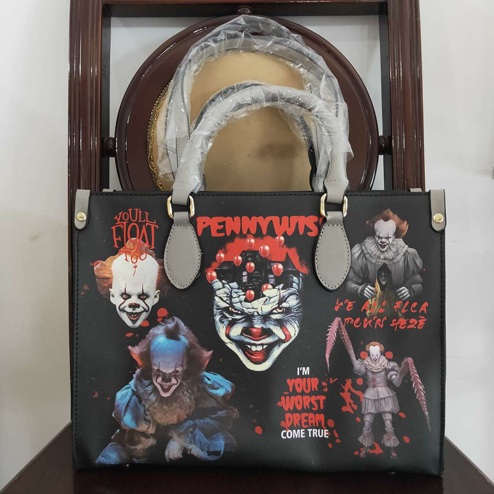 Adult Halloween Horrible Friends Black Tote Bags