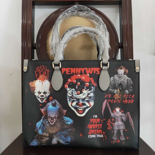 Adult Halloween Horrible Friends Black Tote Bags