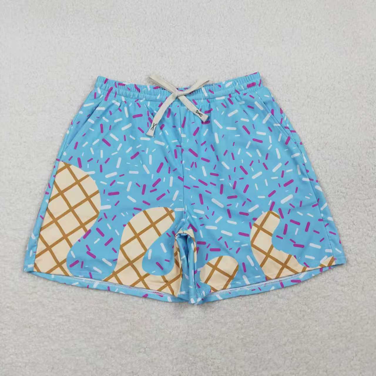 Sibling Adult Women Drip Sprinkles Team Swimsuits Trunks Bottom