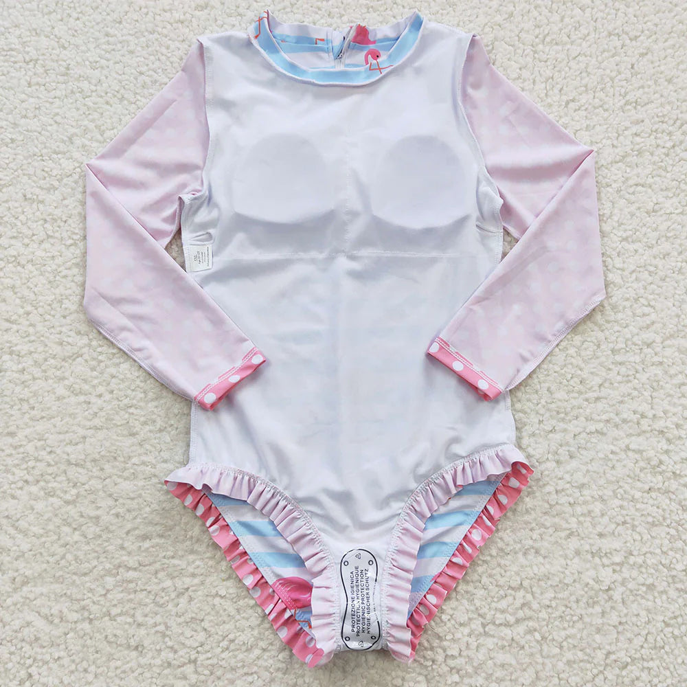 Baby Girls Flamingo One pieces Swimsuits