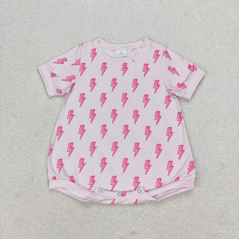 Baby Girls Light Short Sleeve Rompers