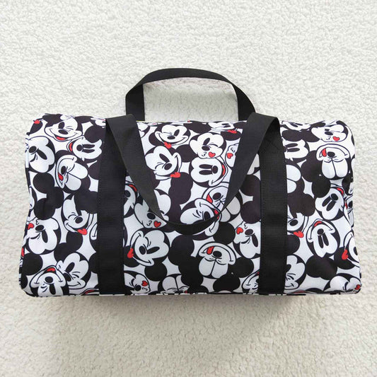 Adult Black Cartoon Gym Bags