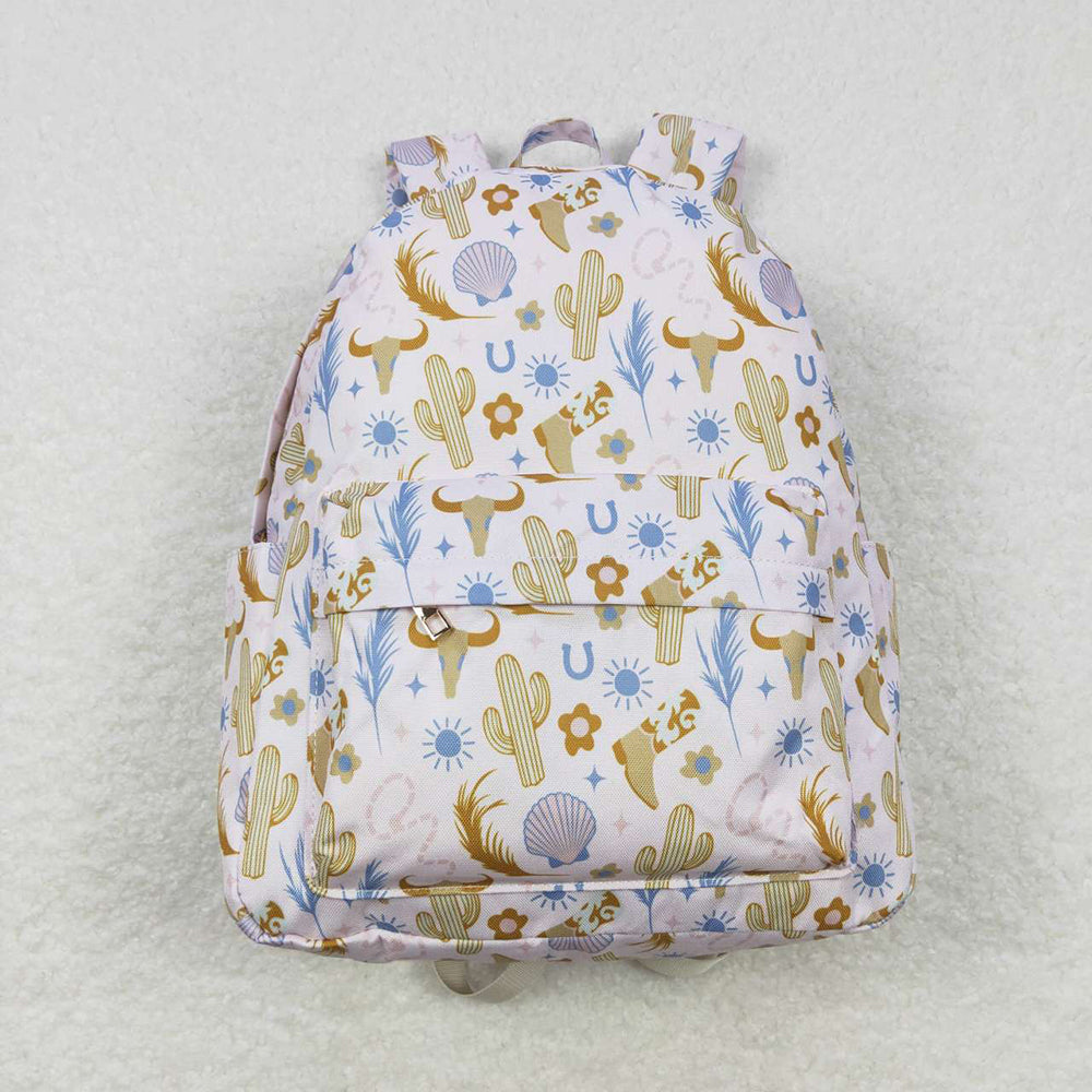 Baby Children Western Boots Cactus Back Bags