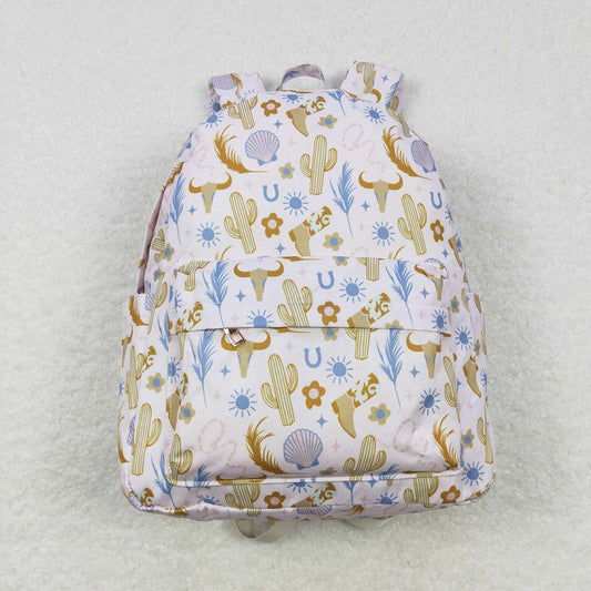 Baby Children Western Boots Cactus Back Bags