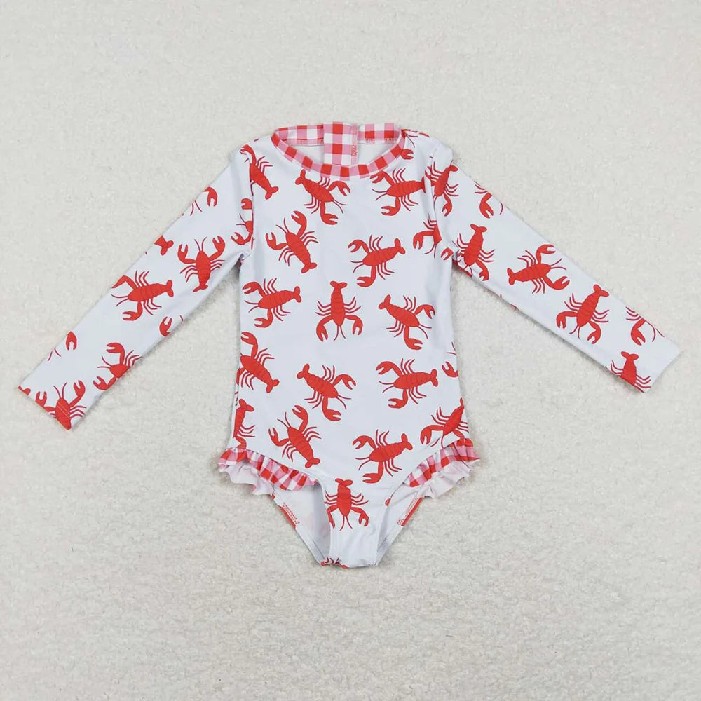 Sibling Baby Boys  Girls Caryfish Outfit Swimsuit